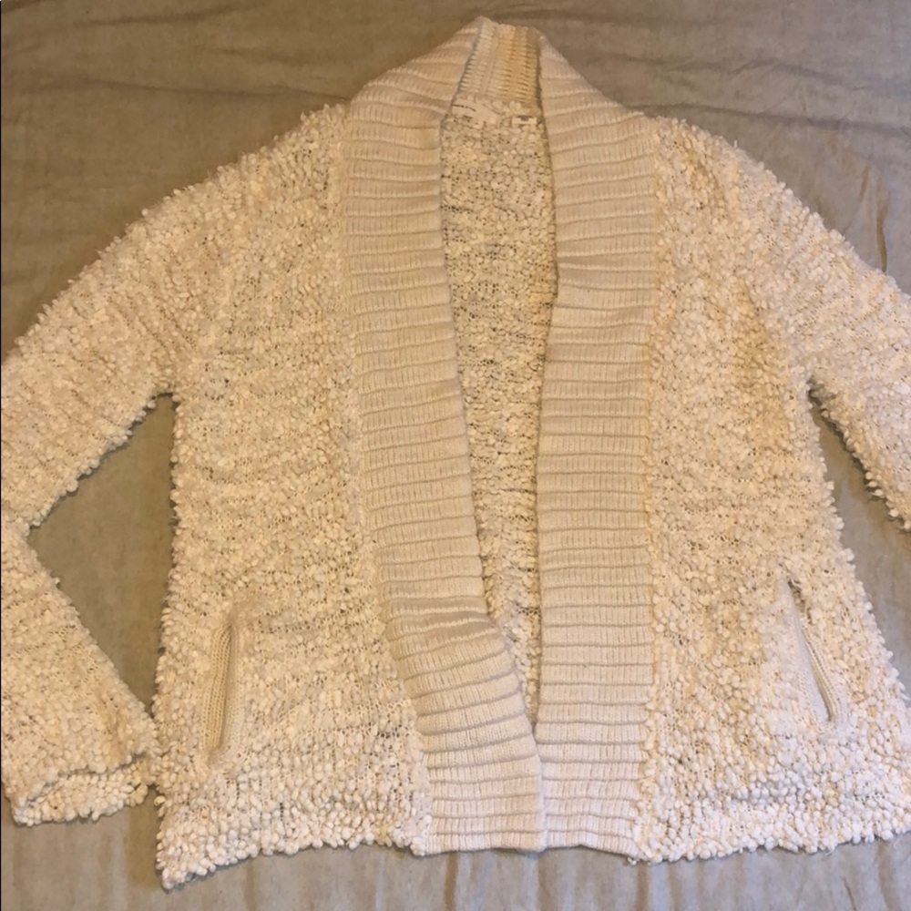 Sherpa cardigan